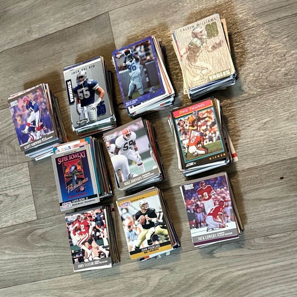 Sports Trading Cards Collection